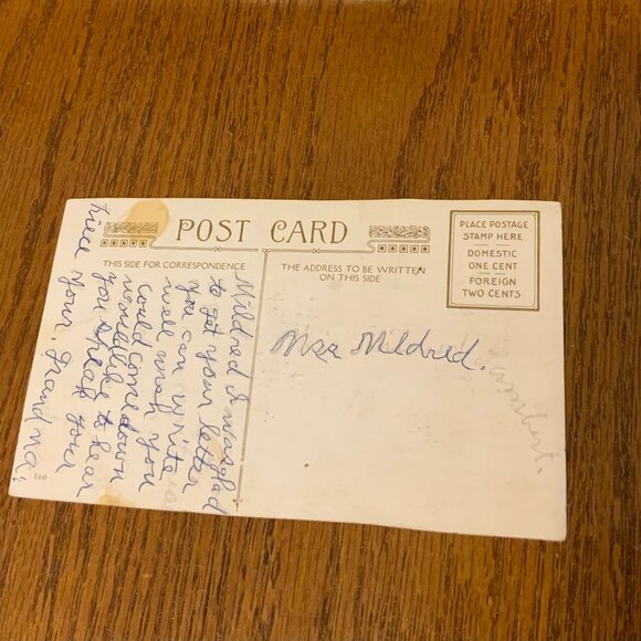 VINTAGE POSTCARD - EASTER GREETINGS - Picture 2 of 2